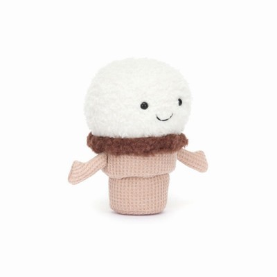 Jellycat Ice Cream Cone New Zealand | QBDKZ6824